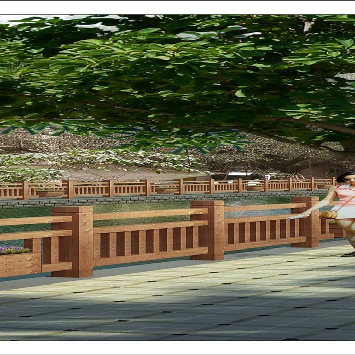 仿木效果图